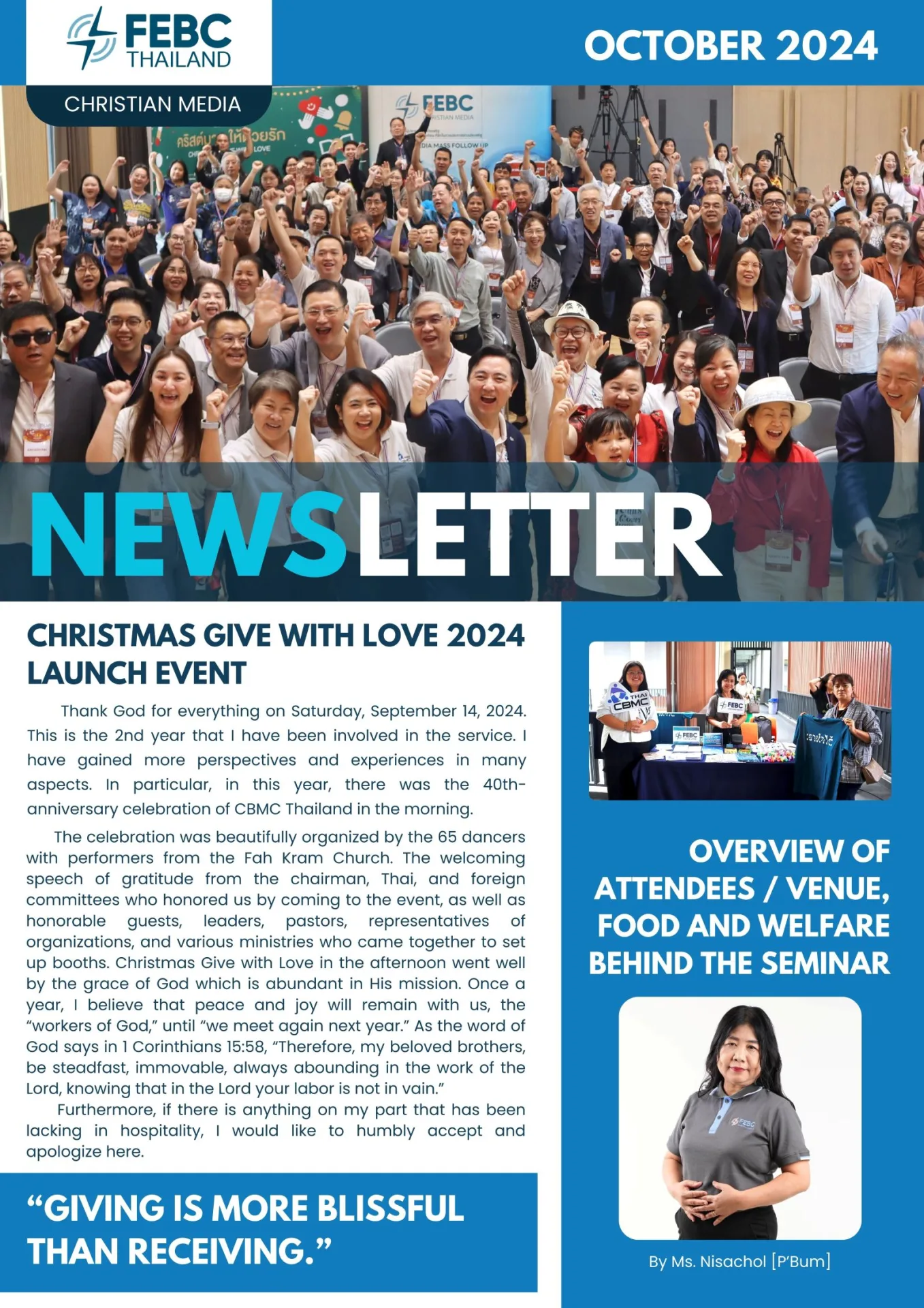 Newsletter October 2024